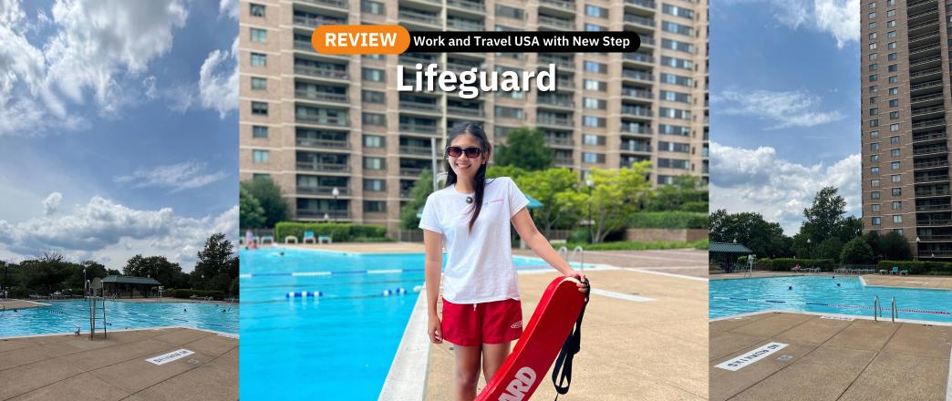 รีวิว Work & Travel งาน Lifeguard, Sunset Pool, Falls Church, Virginia | 2026 | Nan