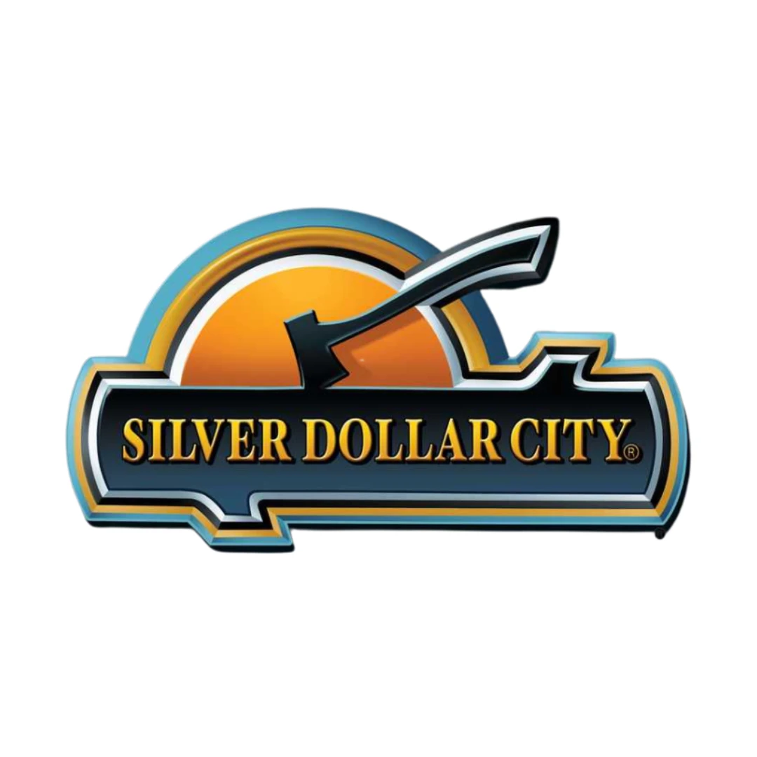 New Step Silver Dollar City Work and Travel Branson Missouri สวนสนุก โลโก้