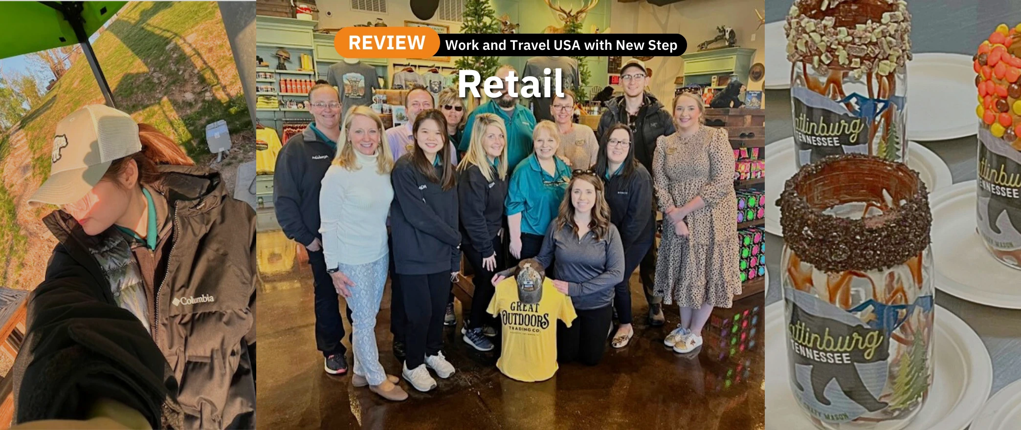 รีวิว review New Step Anakeesta Work and Travel Gatlinburg Tennessee wat2023 Retail ทำงานต่างประเทศ แลกเปลี่ยนวัฒนธรรม ทำงานปิดเทอม ฝึกภาษา อังกฤษ smoky mountains