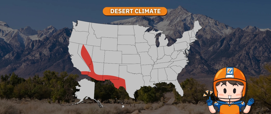 Desert Climate (เขตทะเลทราย)
