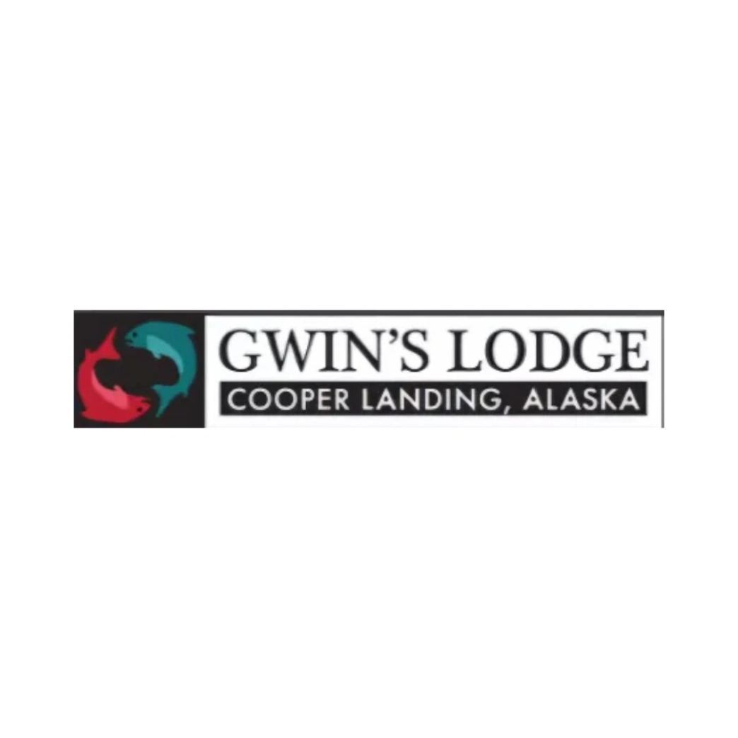 โลโก้ Gwin's Lodge  newstep new step work and travel Cooper Landing Alaska