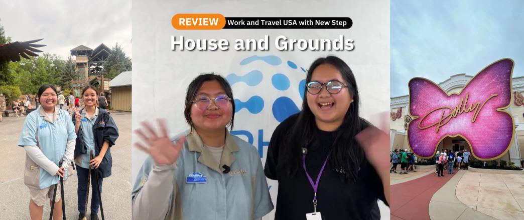 รีวิว Work & Travel งาน Dollywood, House and Grounds | 2026 | Aomsin
