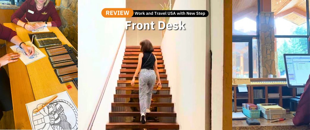 รีวิว review New Step River Terrace Resort and Convention Center Work and Travel Gatlinburg Tennessee wat2022 Front Desk ทำงานต่างประเทศ แลกเปลี่ยนวัฒนธรรม ทำงานปิดเทอม ฝึกภาษา อังกฤษ