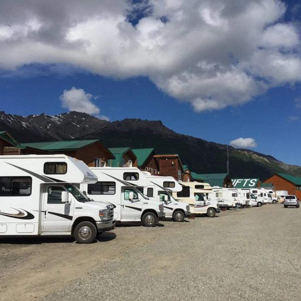 Logo Denali Rainbow Village RV Park & Motel เมือง Denali Park รัฐ Alaska