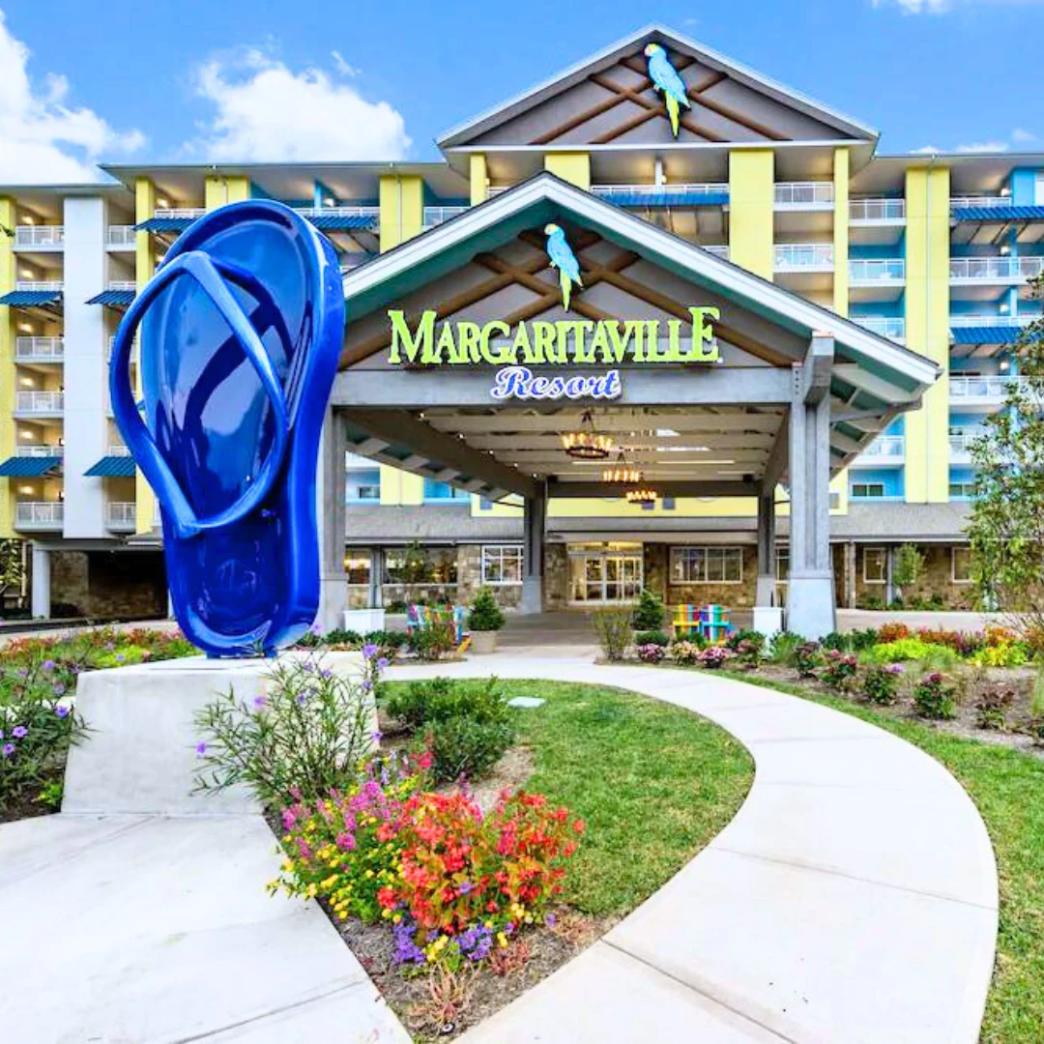 โลโก้งาน Margaritaville Resort เมือง Gatlinburg รัฐ Tennessee