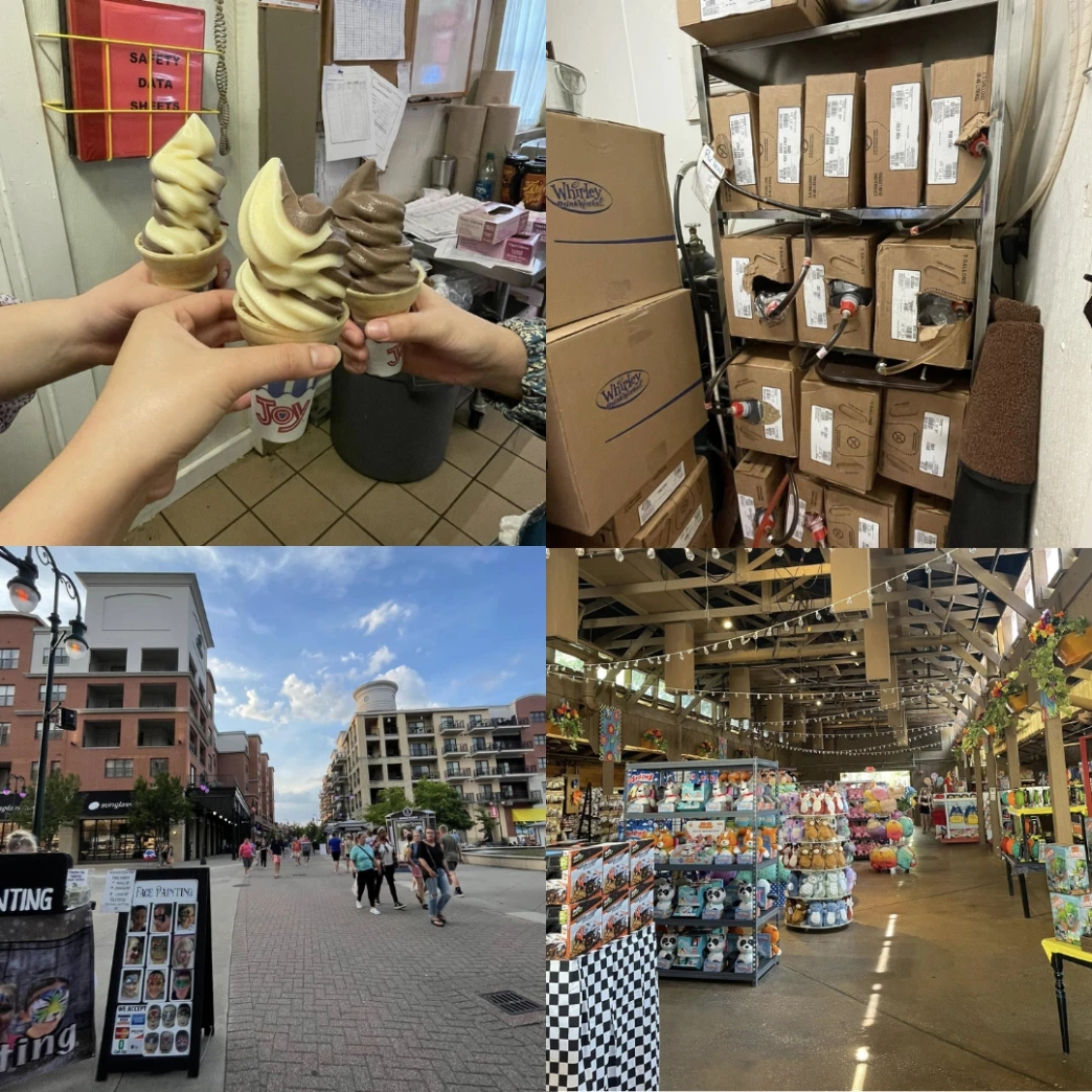 รีวิว review New Step Silver Dollar City Work and Travel wat2023 food team member Missouri
