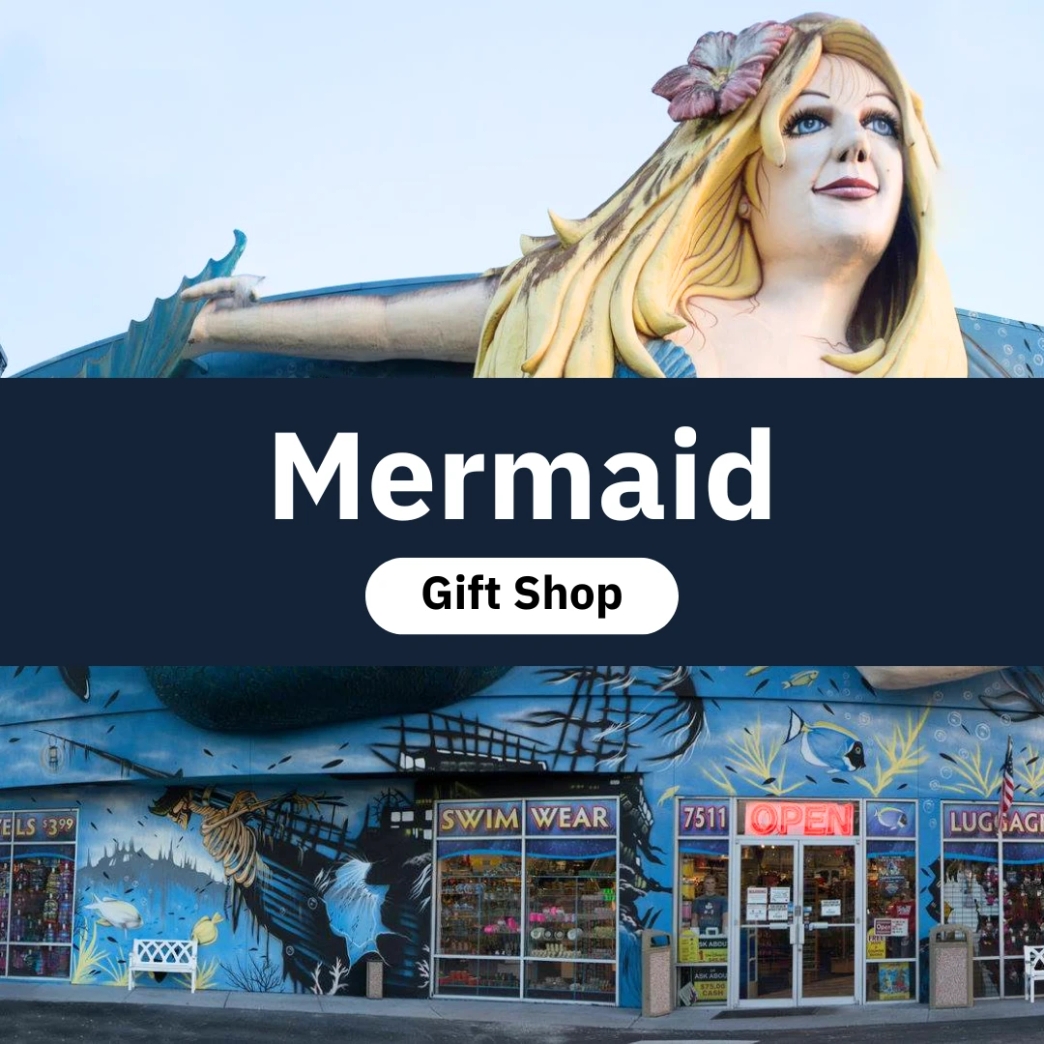 โลโก้ New Step Work and Travel Mermaid Gift Shop Shop Kissimmee Florida