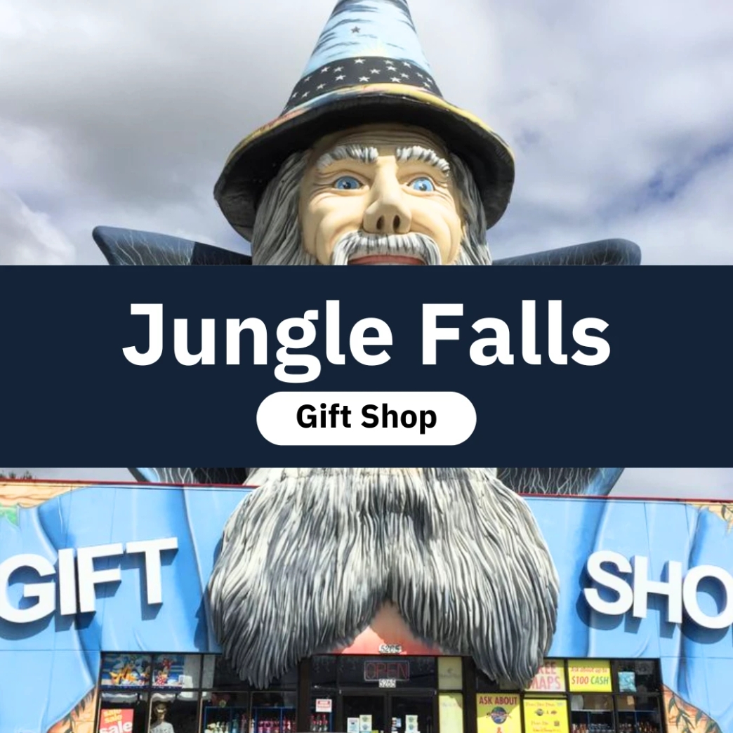 โลโก้ New Step Jungle Falls Gift Shop Work and Travel Kissimmee Florida