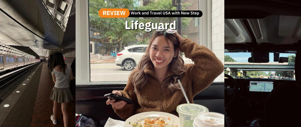 รีวิว Work and Travel ที่ Sunset Pool Management, Inc. (Summer 2025) ตำแหน่ง Lifeguard by Kan