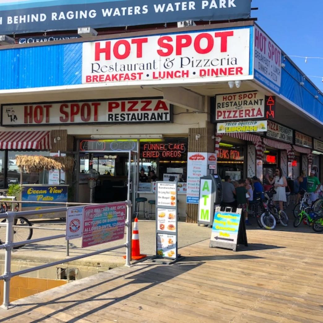 Logo The Original Hot Spot เมือง Wildwood รัฐ New Jersey