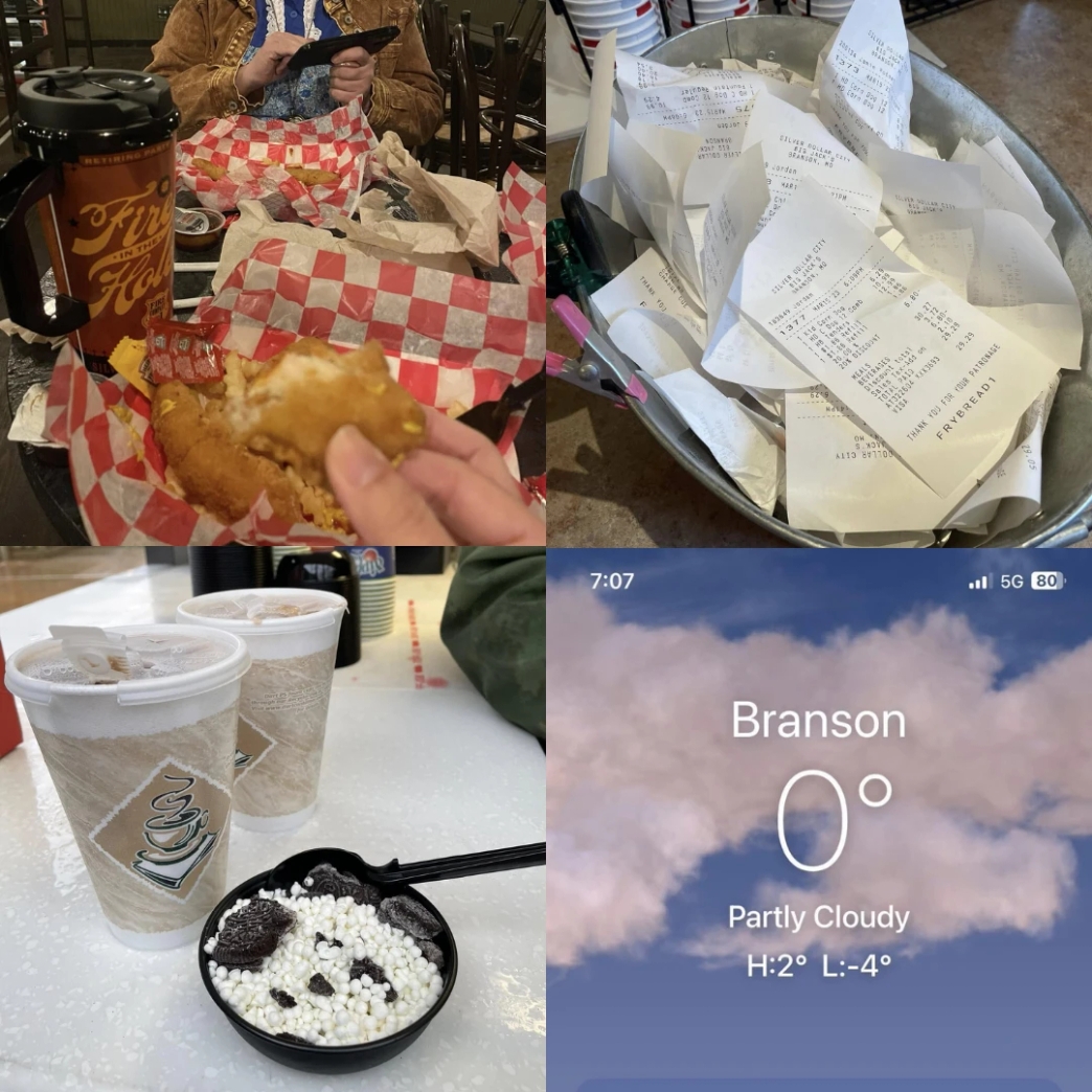 รีวิว review New Step Silver Dollar City Work and Travel wat2023 food team member Missouri