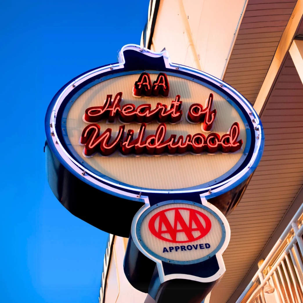 โลโก้ AA Heart of Wildwood newstep new step work and travel Wildwood, New Jersey