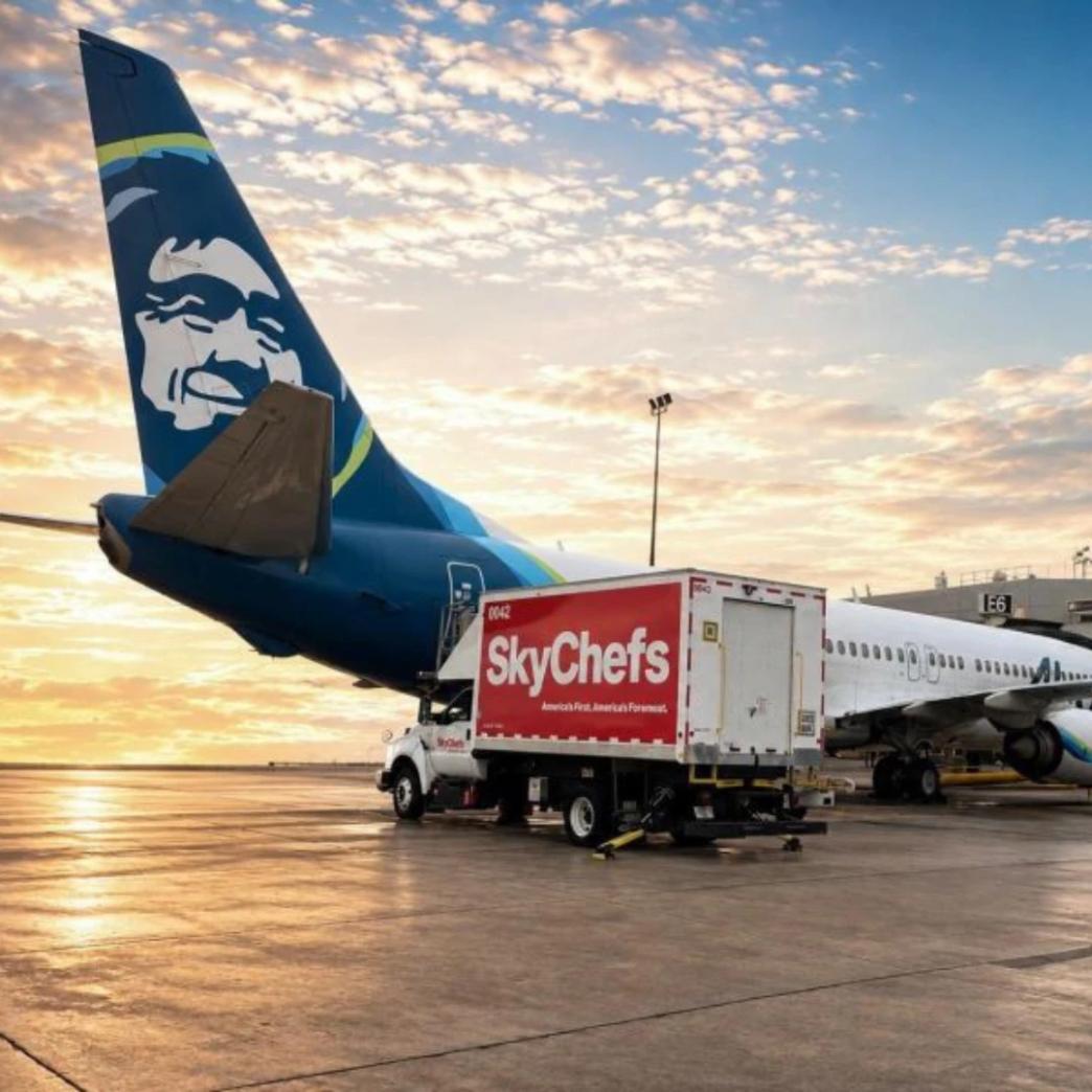 Logo Sky Chefs เมือง Anchorage รัฐ Alaska