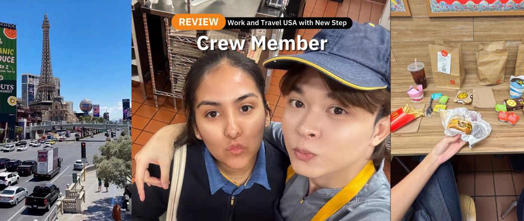 รีวิว Work & Travel ร้านฟาสต์ฟู้ดชื่อดัง McDonald's | 2025 | Phu