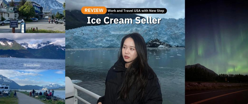 รีวิว Work & Travel งาน Ice Cream Seller ที่ Sweet Darlings เมือง Seward รัฐ Alaska | 2026 | Earn