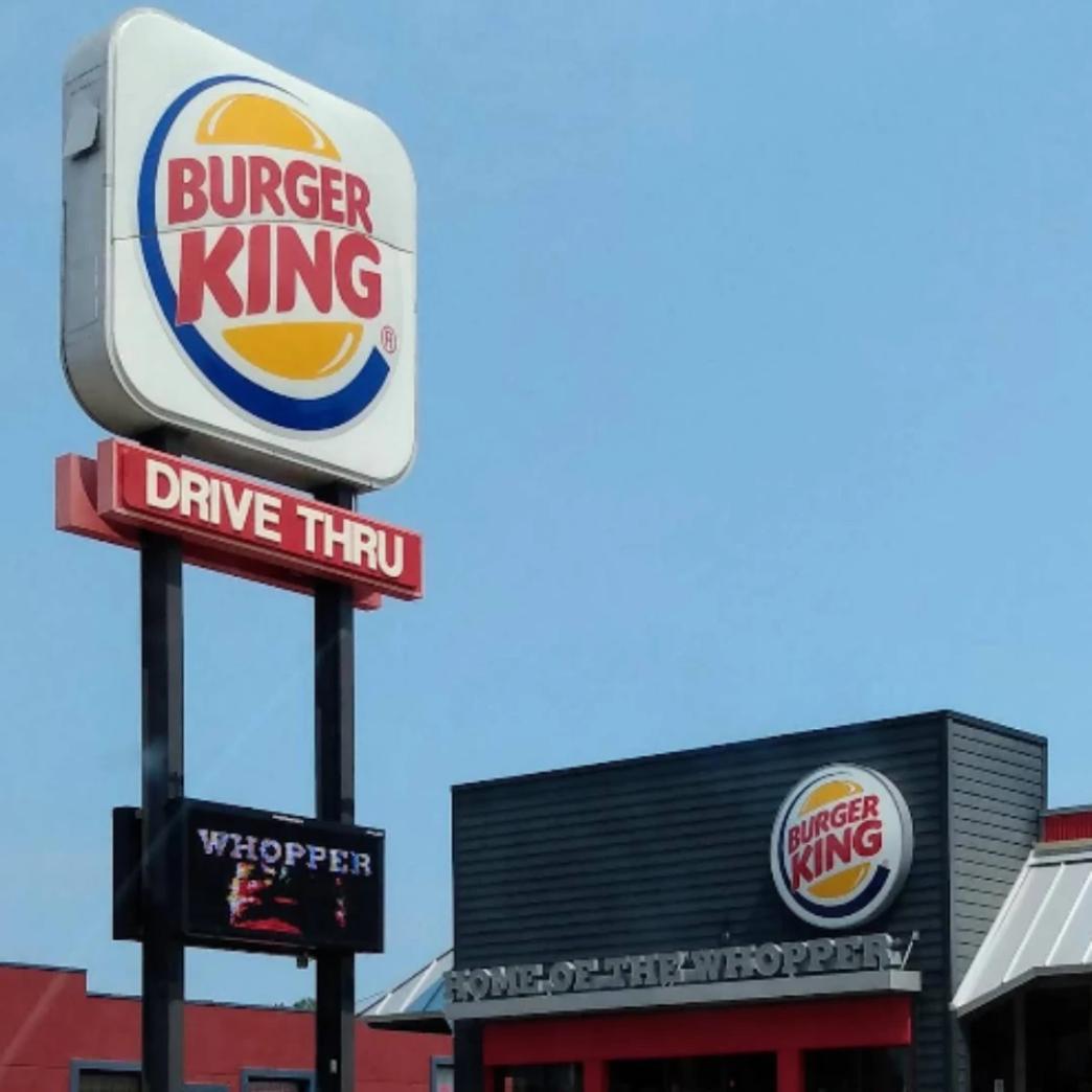 logo Burger King เมือง Minot รัฐ North Dakota