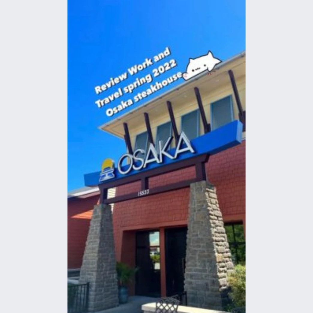 รีวิว review New Step Osaka Japanese Hibachi Steakhouse & Sushi Work and Travel wat 2022 Food Runner Florida
รอบ Spring