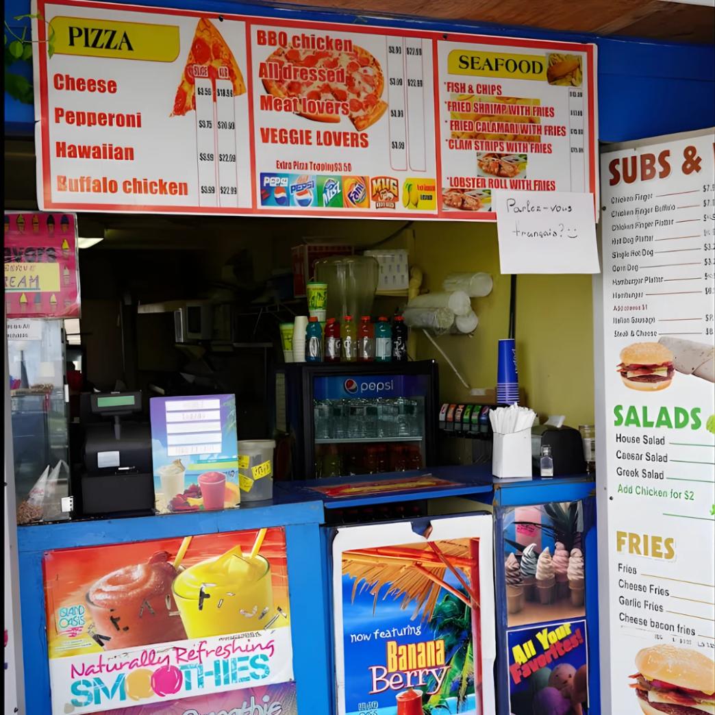 Logo Triple A Pizza เมือง Hamptonรัฐ New Hampshire