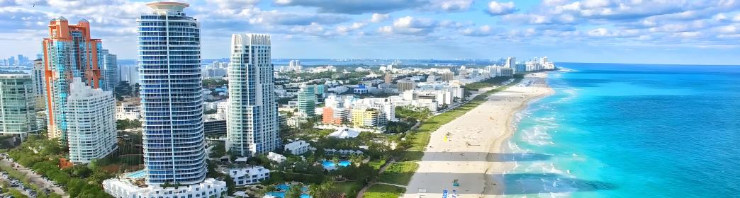 Miami Beach เมือง Work and Travel รัฐ Florida FL New Step newstep WAT ฝึกงาน ทำงาน ต่างประเทศ เที่ยว อเมริกา USA โครงการแลกเปลี่ยน วัฒนธรรม