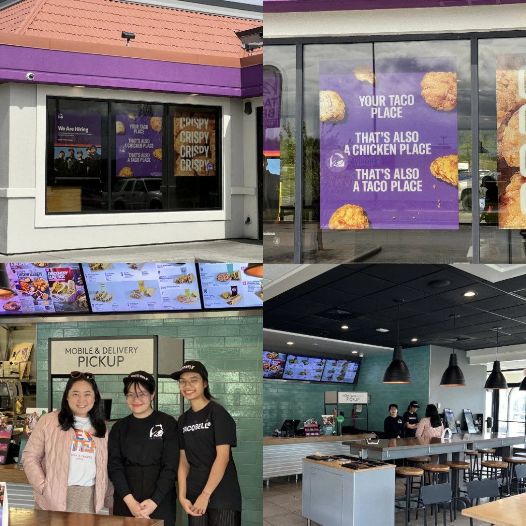 รีวิว W&T 2025 งาน Taco Bell รายได้ดี ชั่วโมงแน่น! อัปสกิลภาษาหน้างานจริงกับแบรนด์ระดับโลก ฝึกระบบงานมาตรฐานในอเมริกา สมัคร New Step พร้อมดูแลให้คำปรึกษาครบทุกขั้นตอน