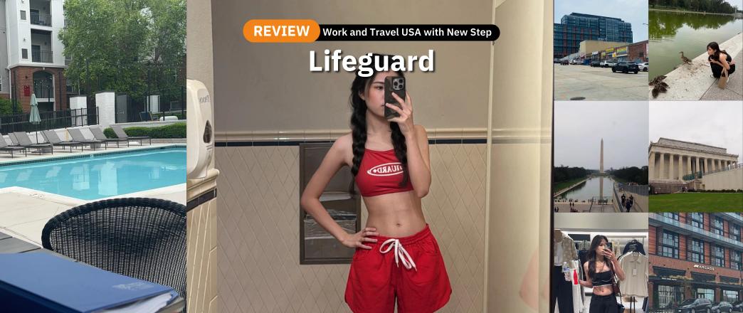 รีวิว Work and Travel ที่ Lifeguard, VA (Summer 2025) by Punpun