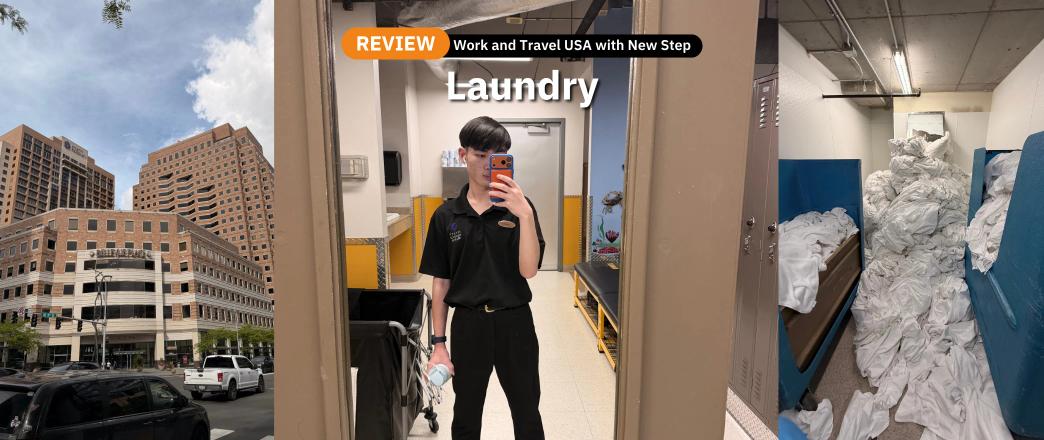 รีวิว Work & Travel งาน Laundry ที่ Hyaat Regency Bellevue เมือง Seattle รัฐ Washington | 2026 | Aus