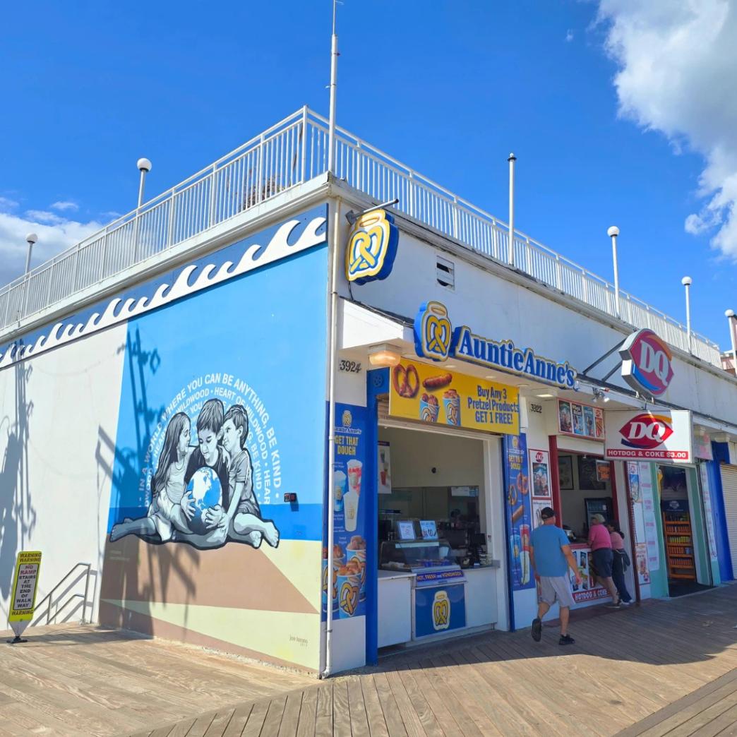 Logo Auntie Anne's เมือง Wildwood รัฐ New Jersey