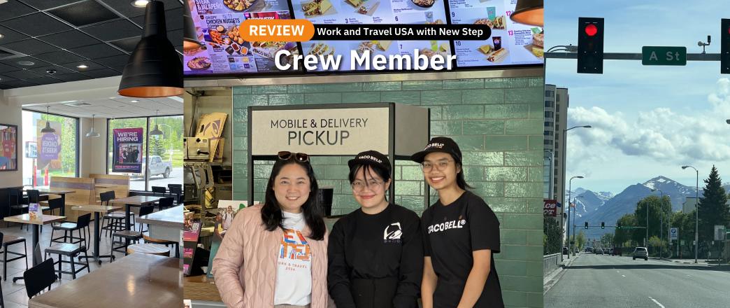 รีวิว Work & Travel งาน Taco Bell, Soldotna, AK | 2025 | Poy