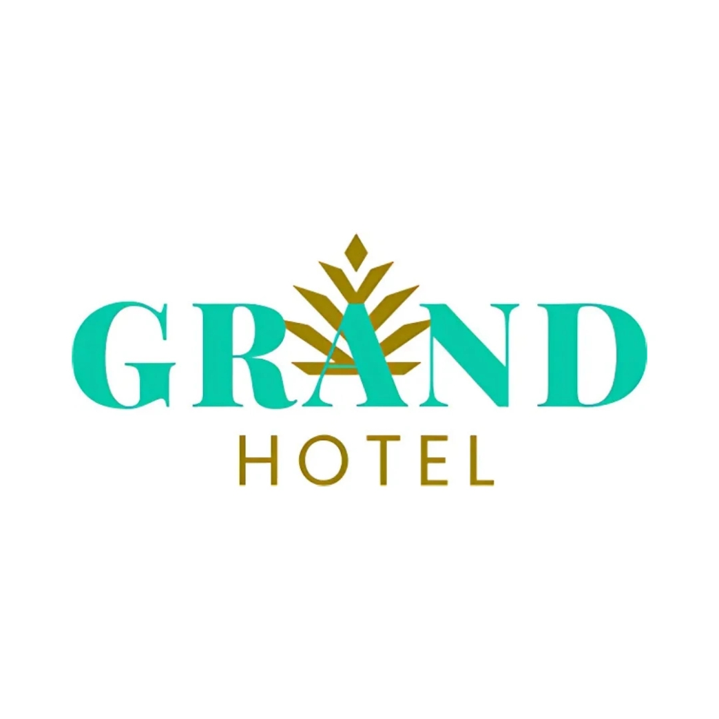 โลโก้ Grand Hotel ที่เมือง Ocean City รัฐ Maryland กับ New Step