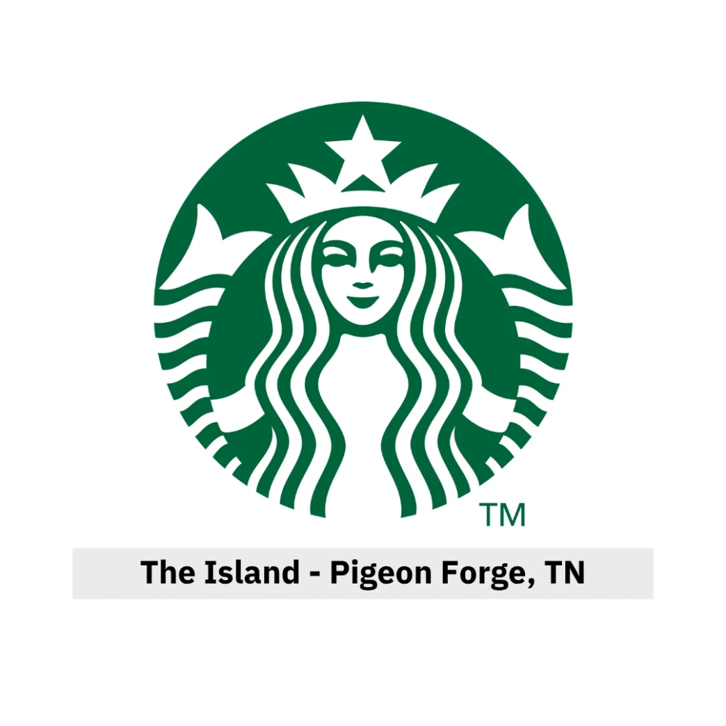 โลโก้ Starbucks newstep new step work and travel Pigeon Forge, TN