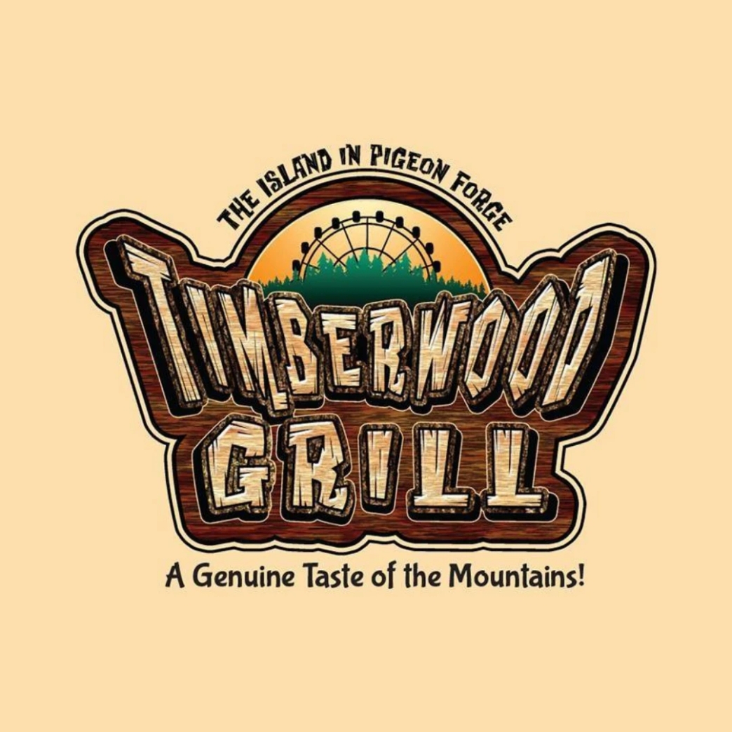 โลโก้ Timberwood Grill newstep new step work and travel Pigeon forge Tennessee