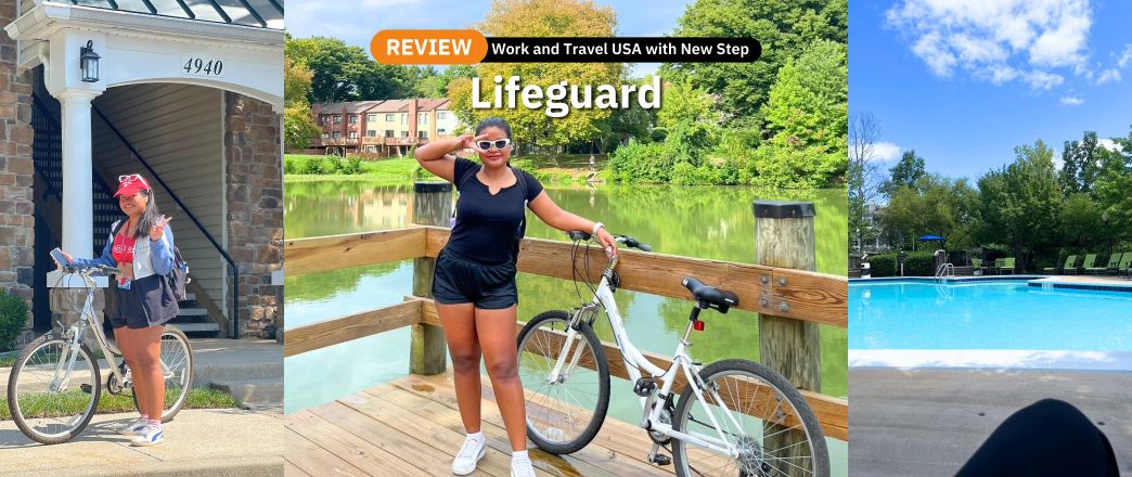 รีวิว review New Step Sunset Pool Management Inc. Work and Travel Ellicott City Maryland wat2024 Lifeguard ทำงานต่างประเทศ แลกเปลี่ยนวัฒนธรรม ทำงานปิดเทอม ฝึกภาษา อังกฤษ