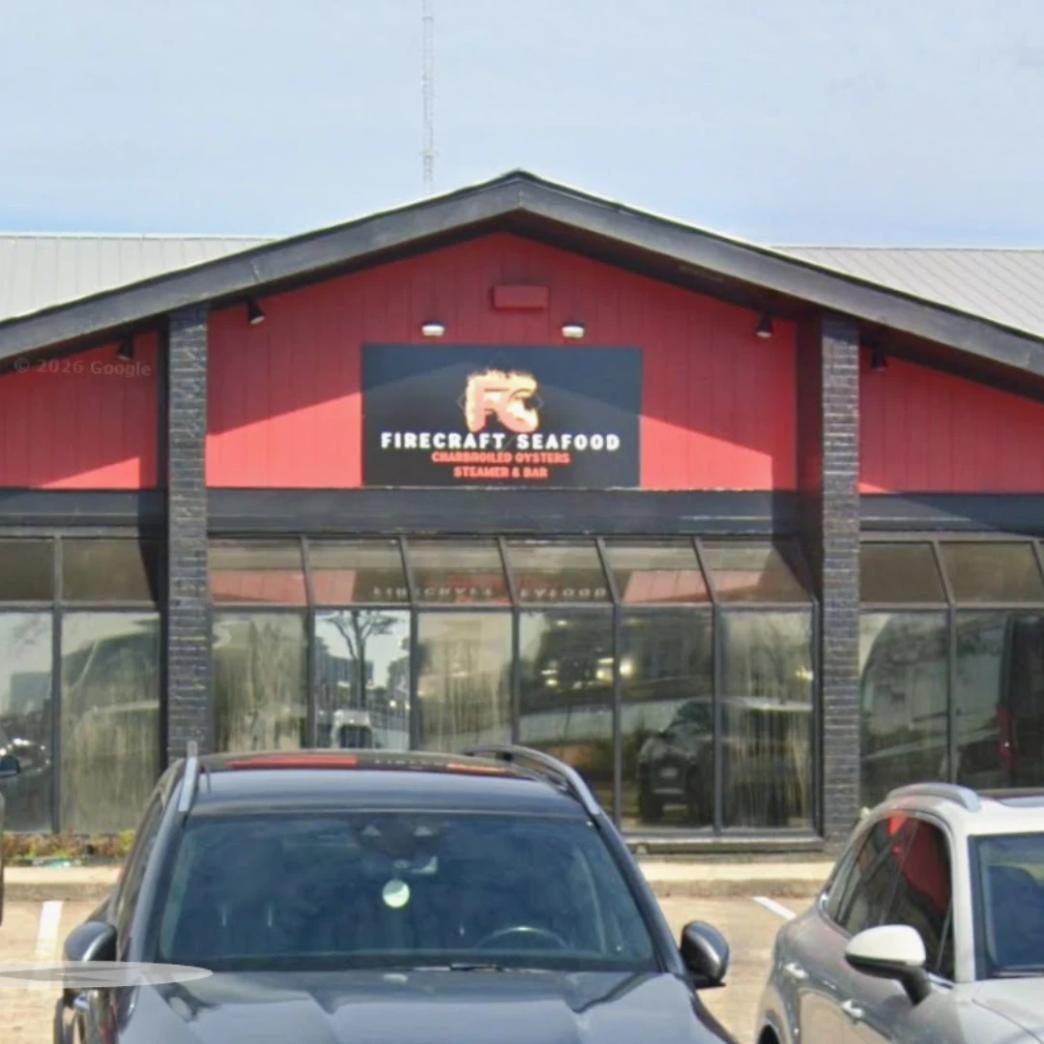 โลโก้ Firecraft Seafood newstep new step work and travel Fort Walton Beach Florida