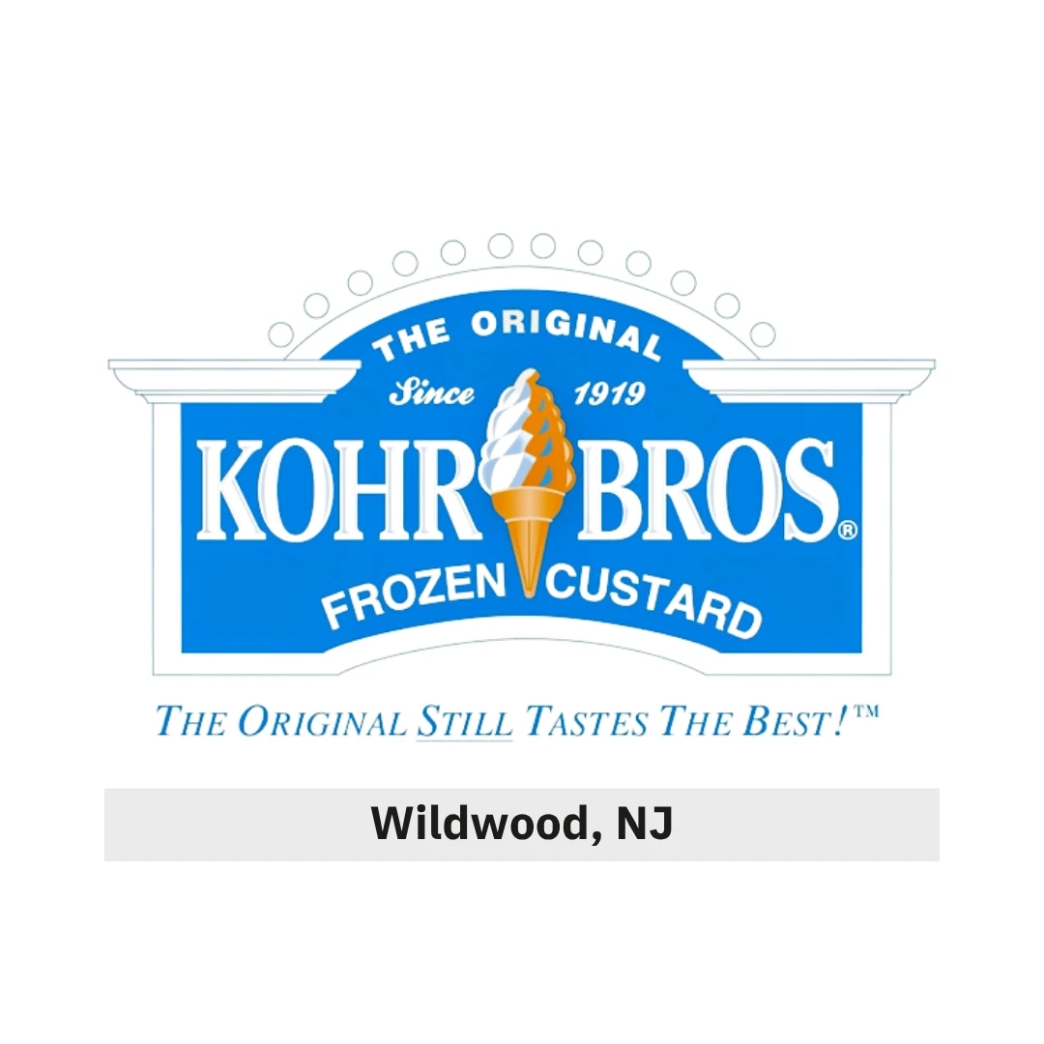 โลโก้ Kohr Bros เมือง Wildwoods รัฐ New Jersey work and travel usa กับ New Step