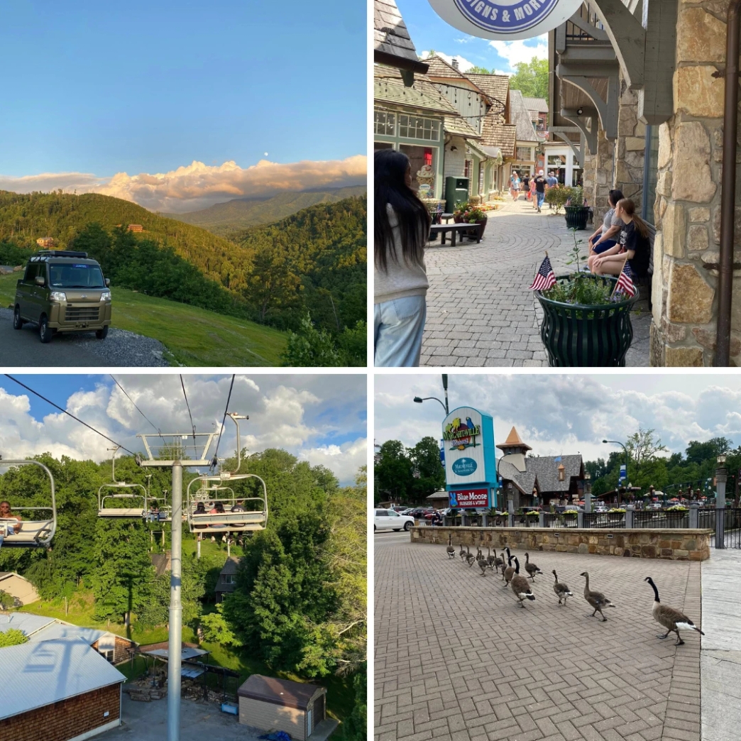 บรยยากาศเมือง Gatlinburg, Tennessee