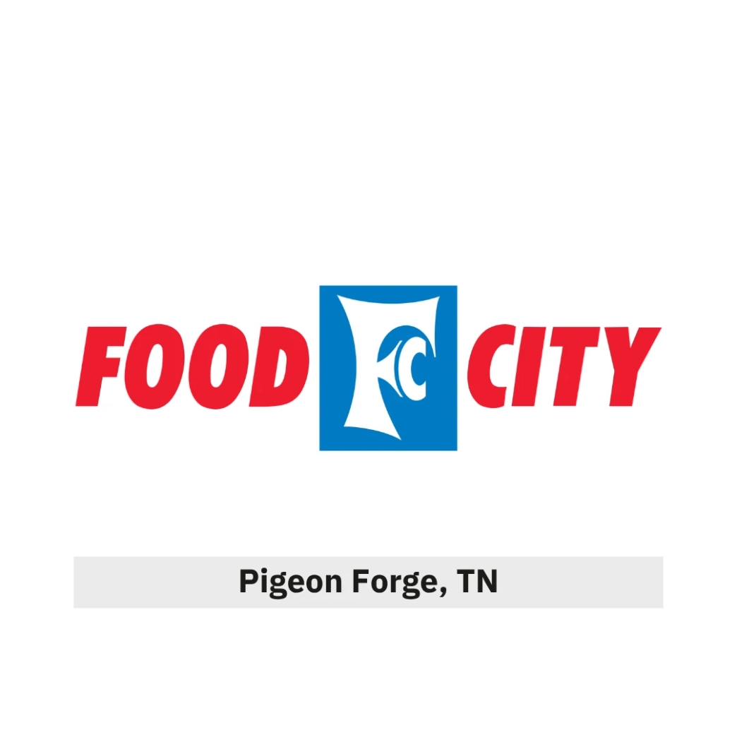 โลโก้ Food City 665 newstep new step work and travel Pigeon Forge Tennessee