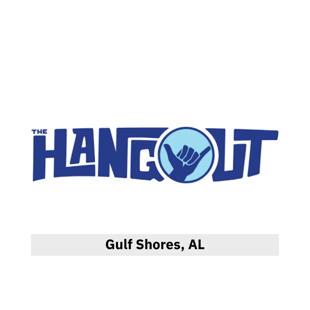 โลโก้  The Hangout Gulf Shores newstep new step work and travel Gulf Shores, Alabama