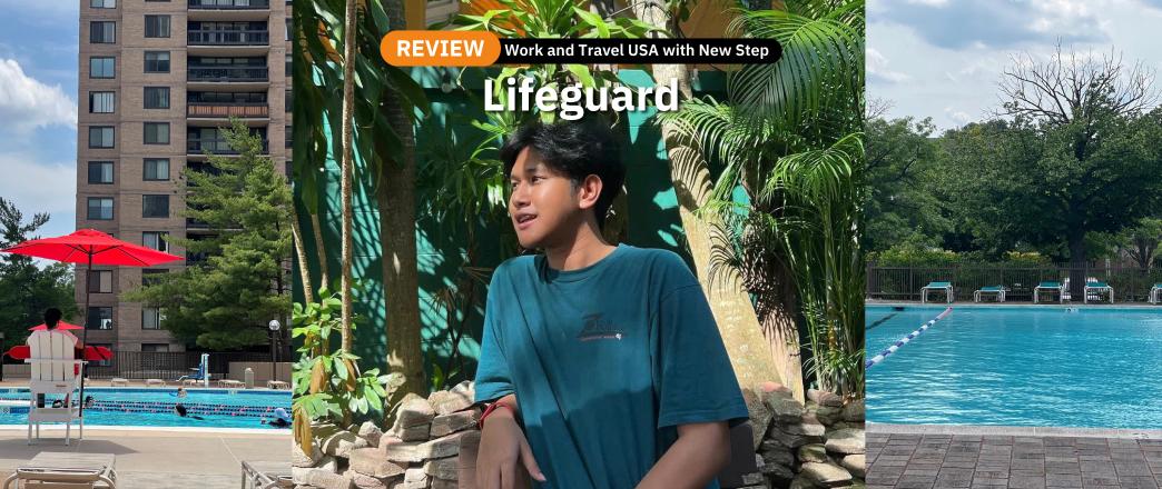 รีวิว Work & Travel งาน Lifeguard, Sunset Pool, Falls Church, Virginia | 2026 | Boom