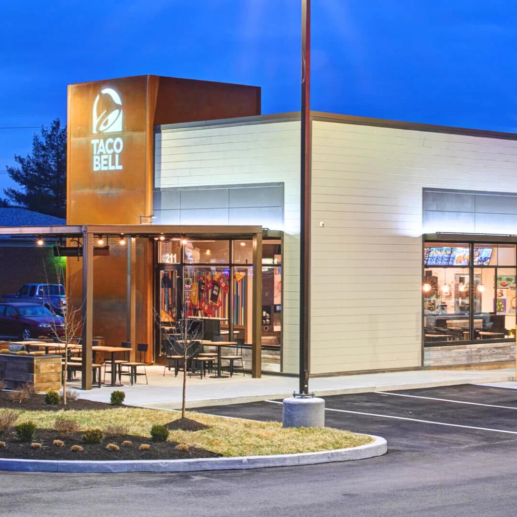 โลโก้ Taco Bell newstep new step work and travel Anchorage Alaska