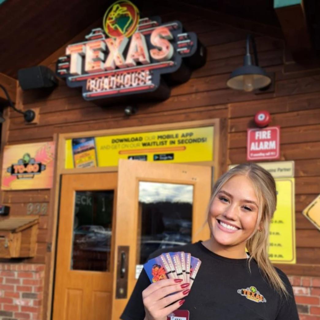 Logo Texas Roadhouse เมือง Pigeon forge รัฐ Tennessee
