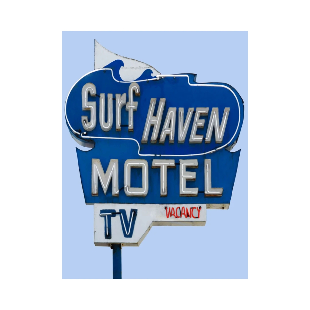 โลโก้ New Step Surf Haven Motel Work and Travel Wildwood New Jersey