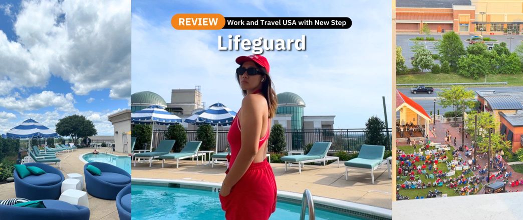 รีวิว Work and Travel USA จากพี่ ๆ New Stepper Sunset Pool (Summer 2024) By Creamcake