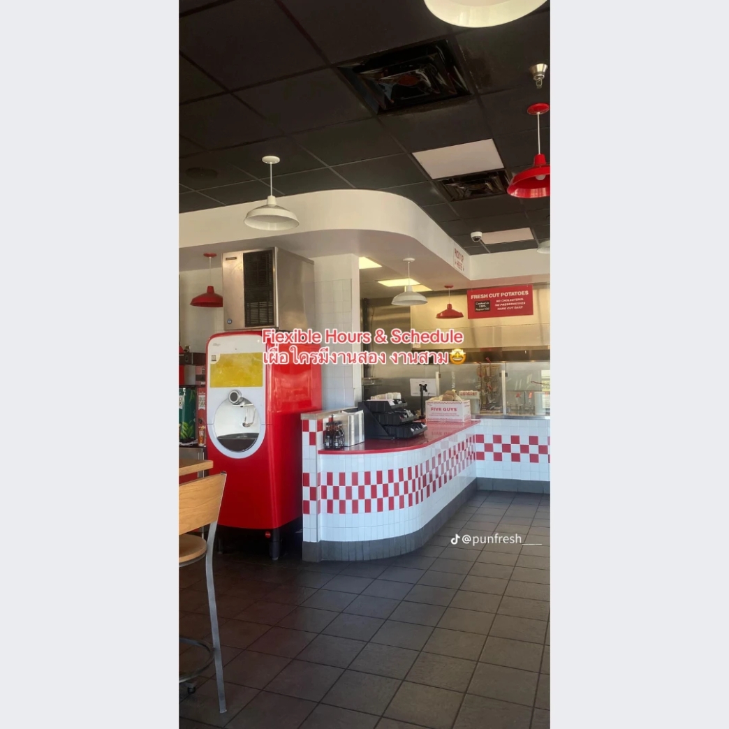 ข้อดี งานสอง งานสาม รีวิว review New Step Five Guys Work and Travel Miramar Beach Florida wat2024 Crew Member