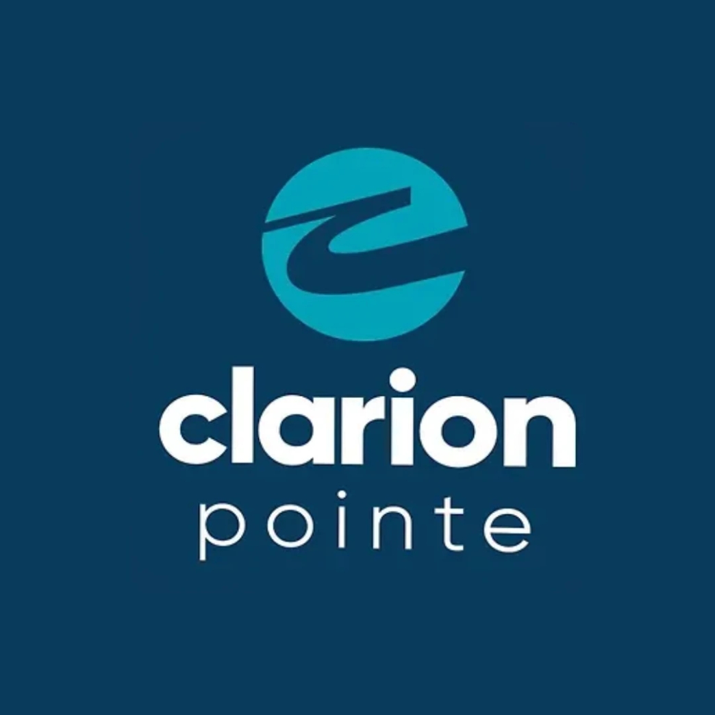 โลโก้ Clarion Pointe newstep new step work and travel Galveston Texas