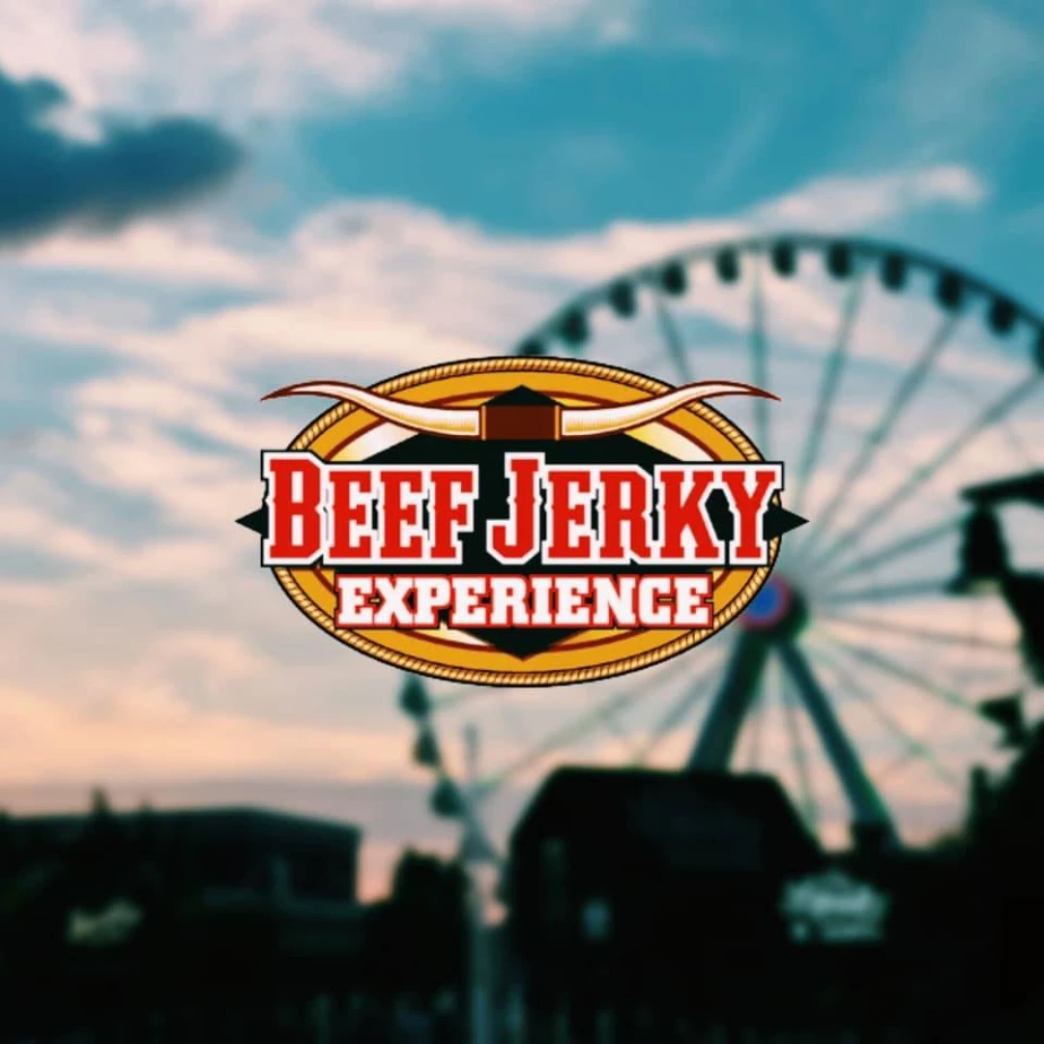 โลโก้ Beef Jerky Experience on The Island newstep new step work and travel Pigeon forge Tennessee