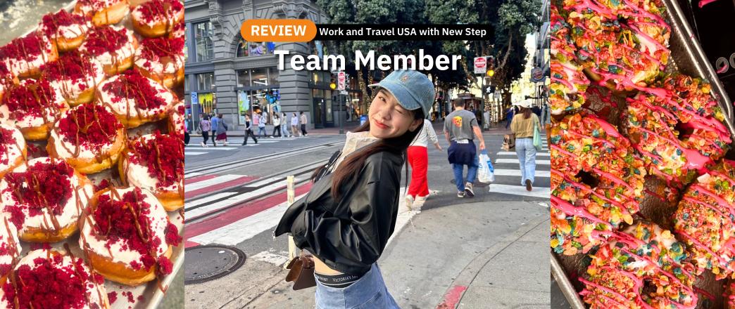 รีวิว review New Step Thomas Donuts Work and Travel Panama City Beach Florida wat2024 Team Member ทำงานต่างประเทศ แลกเปลี่ยนวัฒนธรรม ทำงานปิดเทอม ฝึกภาษา อังกฤษ