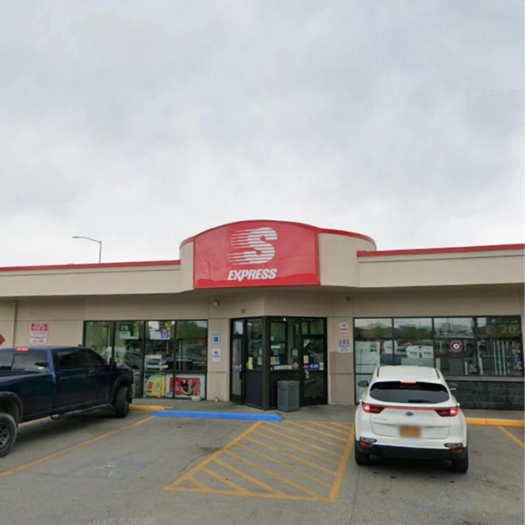 Logo Rebel Convenience Stores เมือง Anchorage รัฐ Alaska