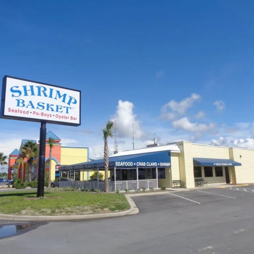 Logo Shrimp Basket เมือง Orange Beach รัฐ Alabama