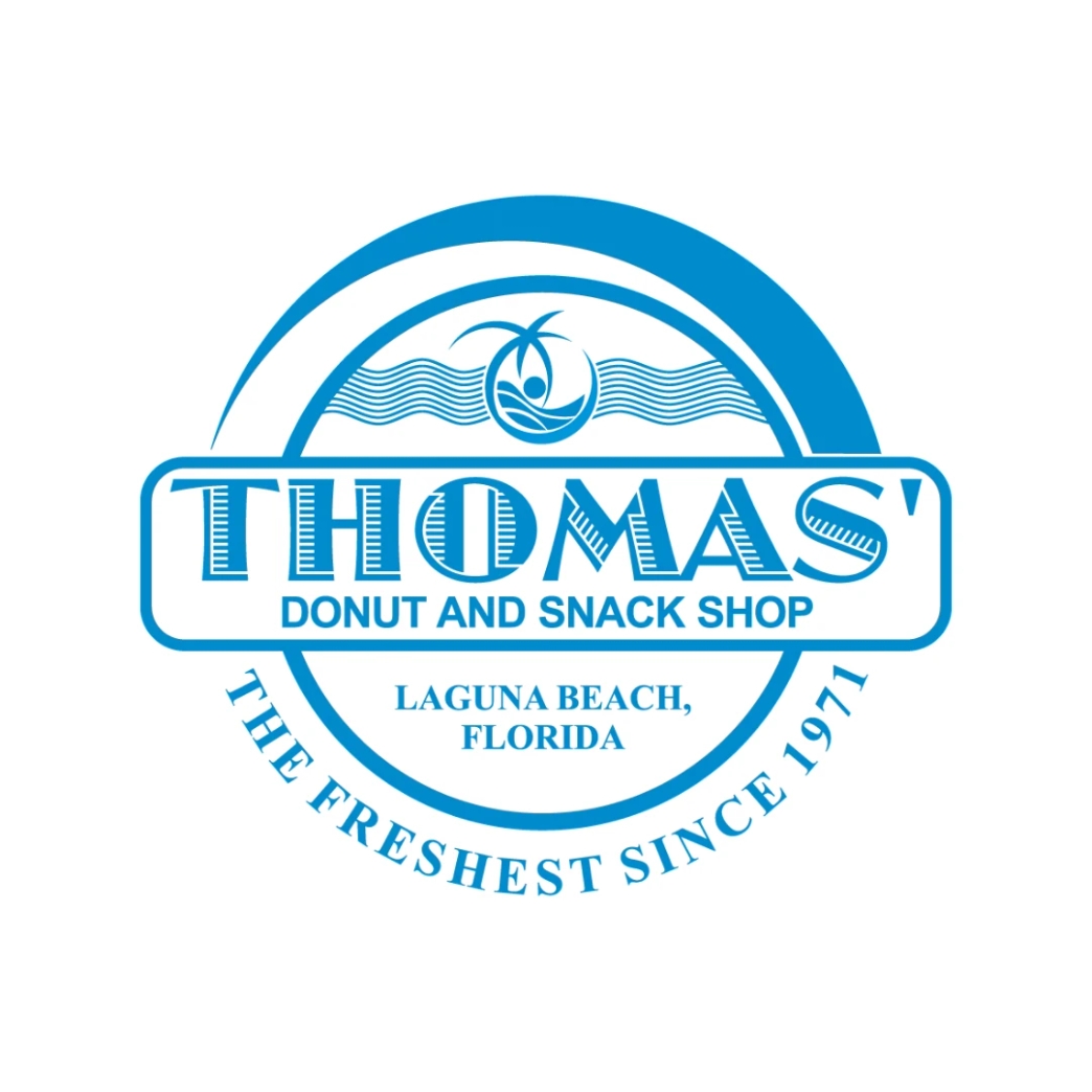 โลโก้ Thomas Donut and Snack Shop newstep new step work and travel Panama City Beach Florida