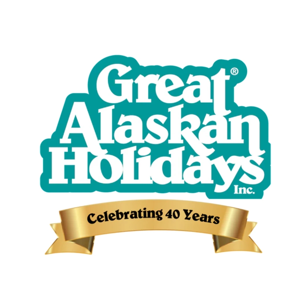 โลโก้ Great Alaskan Holidays, Inc.  newstep new step work and travel Anchorage Alaska
